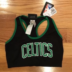 Brand new CELTICS sports bra.